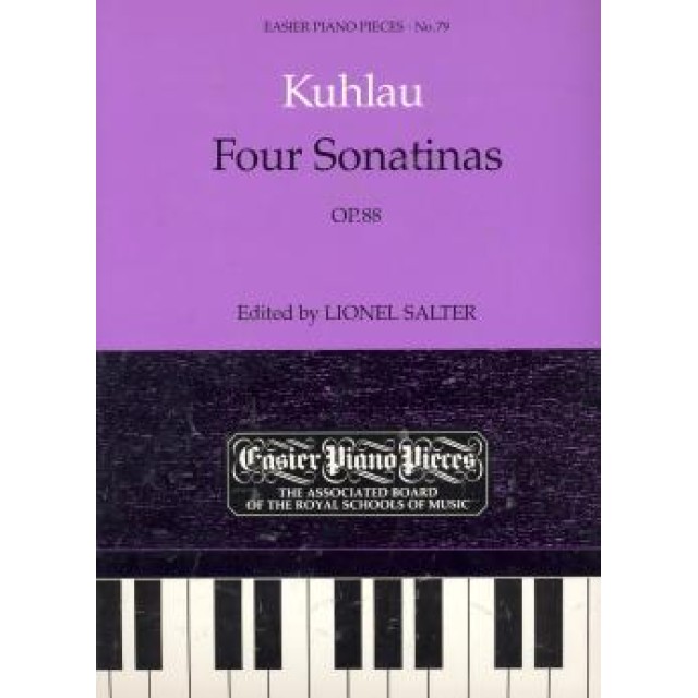 鋼琴簡易小品系列-79.Kuhlau Four Sonatinas Op. 88