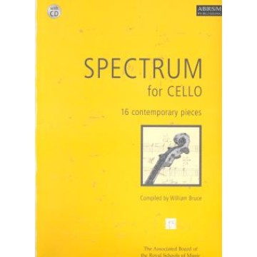 Spectrum for Cello (16 contemporary pieces)