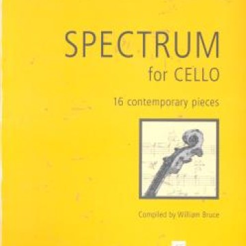 Spectrum for Cello (16 contemporary pieces)