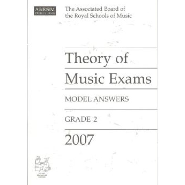 樂理考古題解答本 (2007年) 第2級