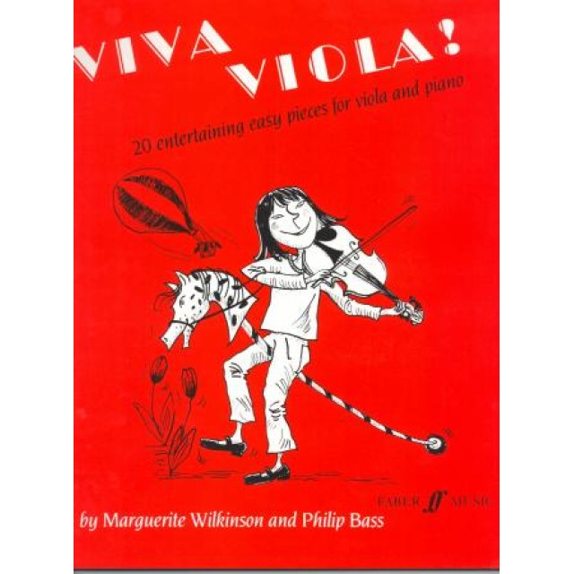 Viva Viola ! - 20 entertaining easy pieces for viola and piano