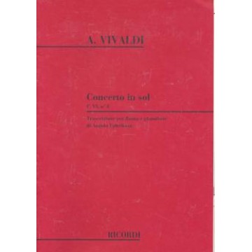 A. Vivaldi Concerto in sol F. VI, n. 8