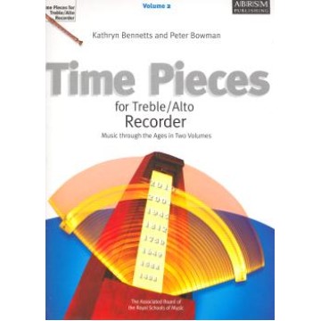 Time Pieces for Treble/Alto Recorder Vol. 2