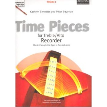 Time Pieces for Treble/Alto Recorder Vol. 1
