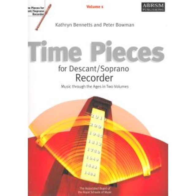 Time Pieces for Descant/Soprano Recorder Vol. 1