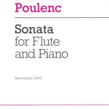 Francis Poulenc    Sonata for Flute and Piano