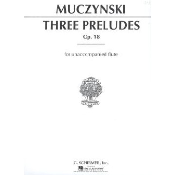 Muczynski     Three Preludes Op. 18