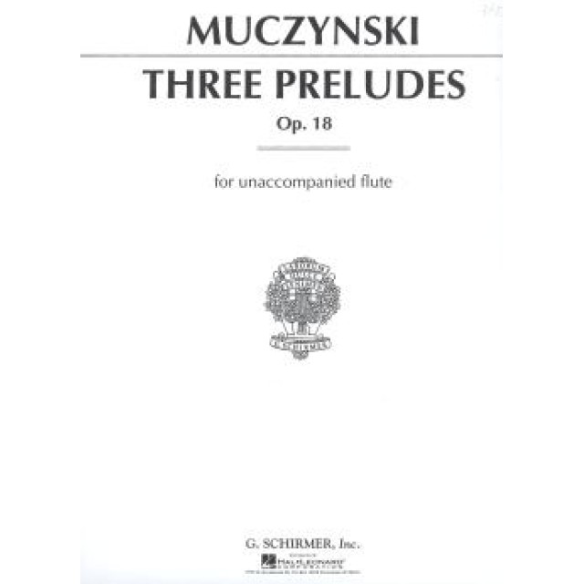 Muczynski     Three Preludes Op. 18