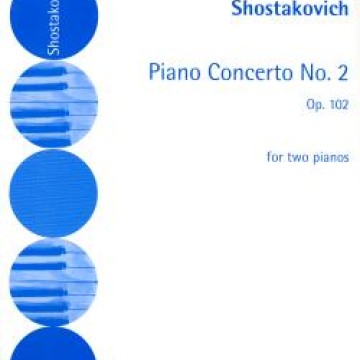 Dmitri Shostakovich Piano Concerto No. 2 Op. 102 for two piano