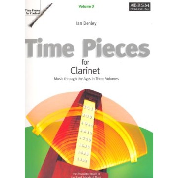 Time Pieces for Clarinet Volume 3