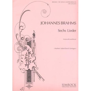 Brahms, 6 Songs