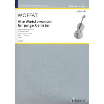 Moffat Melodies by Old Master for Young Cellisten Vol.1