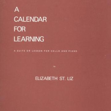 Calendar for Learning Cello