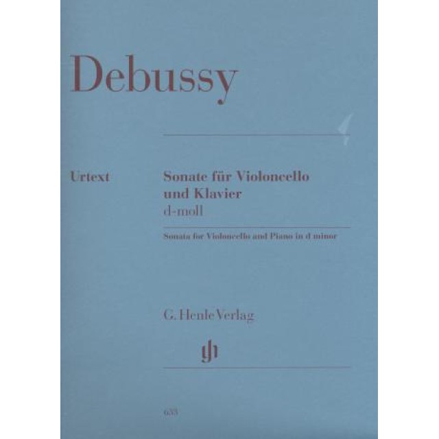 Debussy Sonata for Cello and Piano in D minor