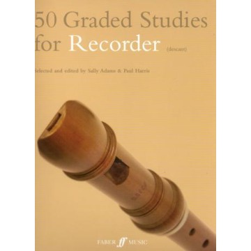 50 Graded Studies for Descant Recorder