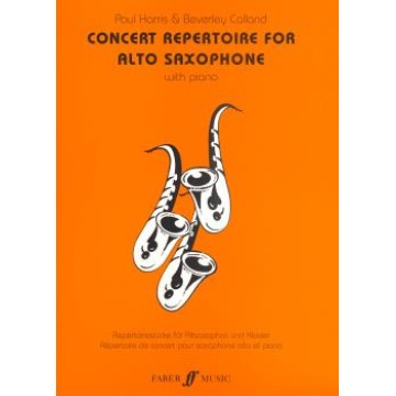 Concert Repertoire for Alto Saxophone