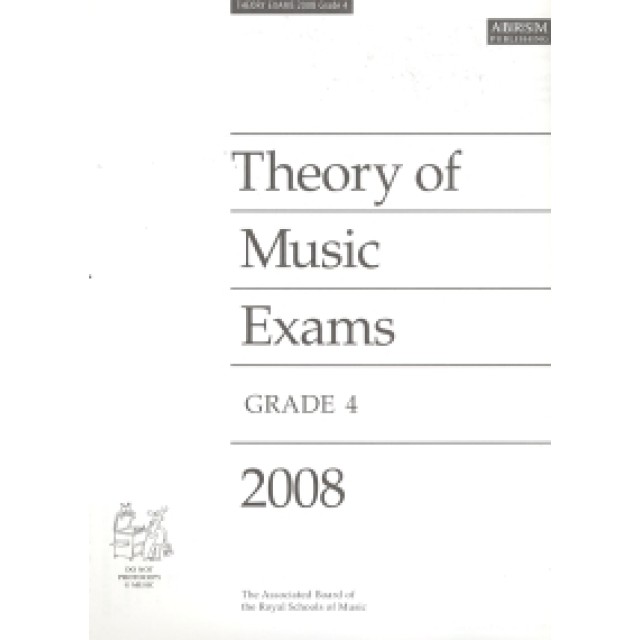樂理考古題 (2008年) 第4級