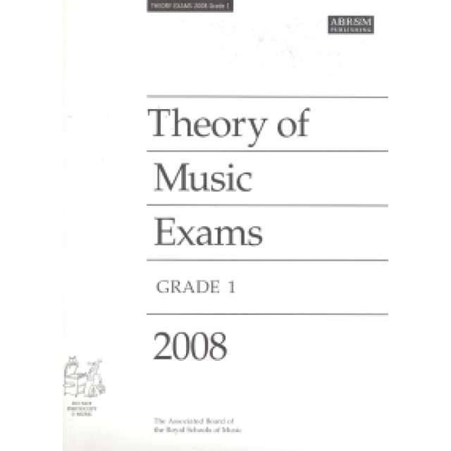 樂理考古題 (2008年)  第1級