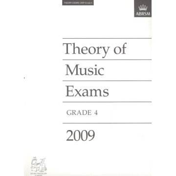 樂理考古題 (2009年) 第4級