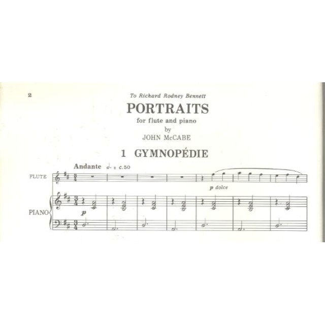 Portraits for Flute and Piano