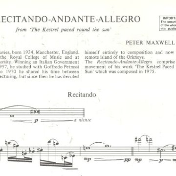 Contemporary Music For Flute