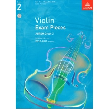 2012-2015 小提琴考曲 第2級 (Score, Part & CD)