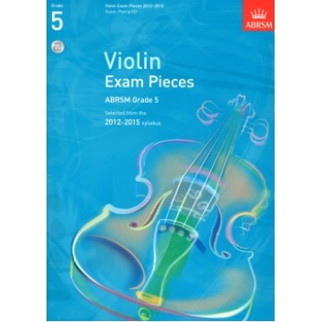 2012-2015 小提琴考曲 第5級 (Score, Part & CD)