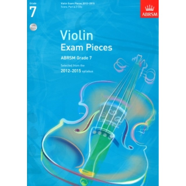 2012-2015 小提琴考曲 第7級 (Score, Part & CD)
