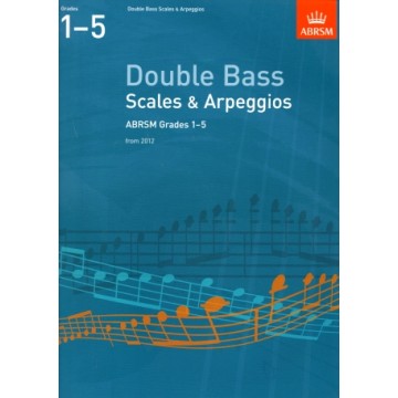 低音提琴(Double Bass)音階與琶音 第1~5級