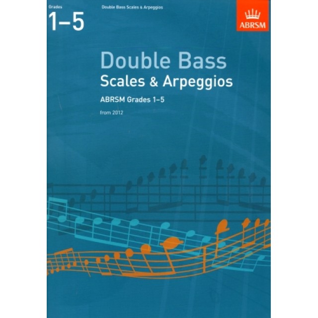 低音提琴(Double Bass)音階與琶音 第1~5級