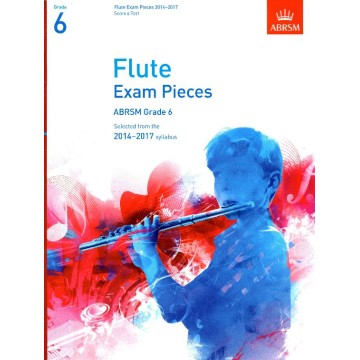 2014-2017 長笛考曲 第6級 (Score & Part)