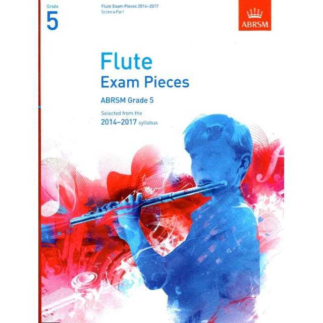 2014-2017 長笛考曲 第5級 (Score & Part)