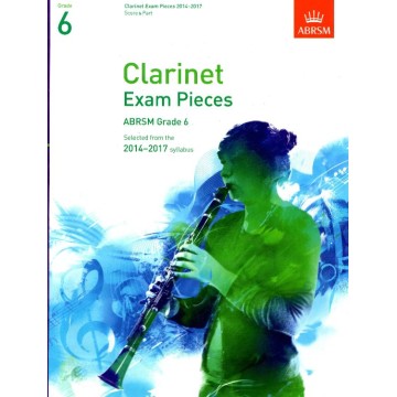 2014-2017 單簧管考曲 第6級 (Score & Part)