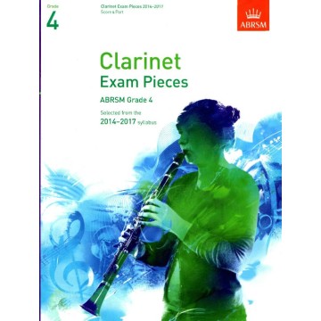 2014-2017 單簧管考曲 第4級 (Score, Part & CD)
