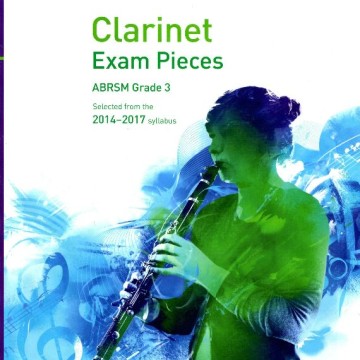 2014-2017 單簧管考曲 第3級 (Score, Part & CD)