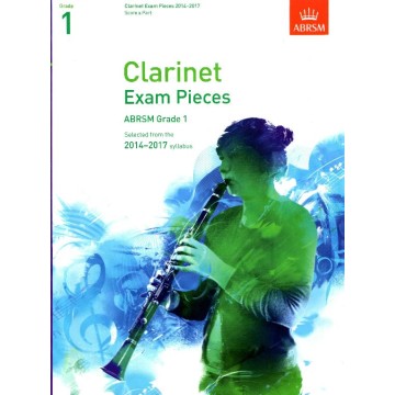 2014-2017 單簧管考曲 第1級 (Score, Part & CD)
