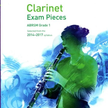 2014-2017 單簧管考曲 第1級 (Score, Part & CD)