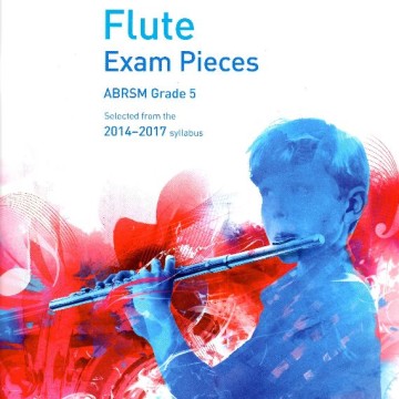 2014-2017 長笛考曲 第5級 (Score, Part & CD)