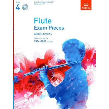2014-2017 長笛考曲 第4級 (Score, Part & CD)