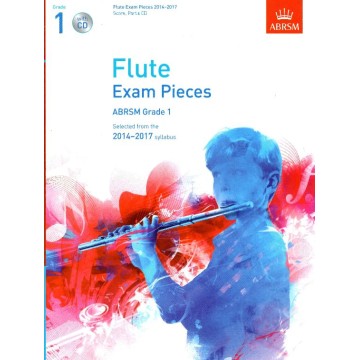 2014-2017 長笛考曲 第1級 (Score, Part & CD)