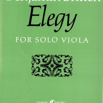 Elegy: (Solo Viola)