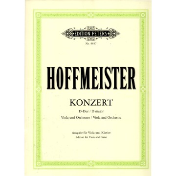 Hoffmeister: Concerto in D major (Viola & Piano)