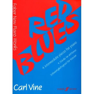 Red Blues : 4 Intermediate Pieces for Piano