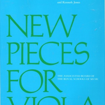 New Pieces for Viola, Book I